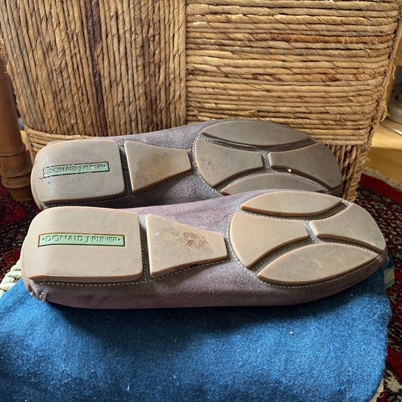 Donald Pliner // Light Brown Leather Drivers - Picture 7 of 9